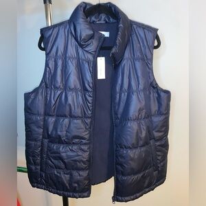 New York & Company Women’s Puffer Vest – Navy Blue – NWT - XL